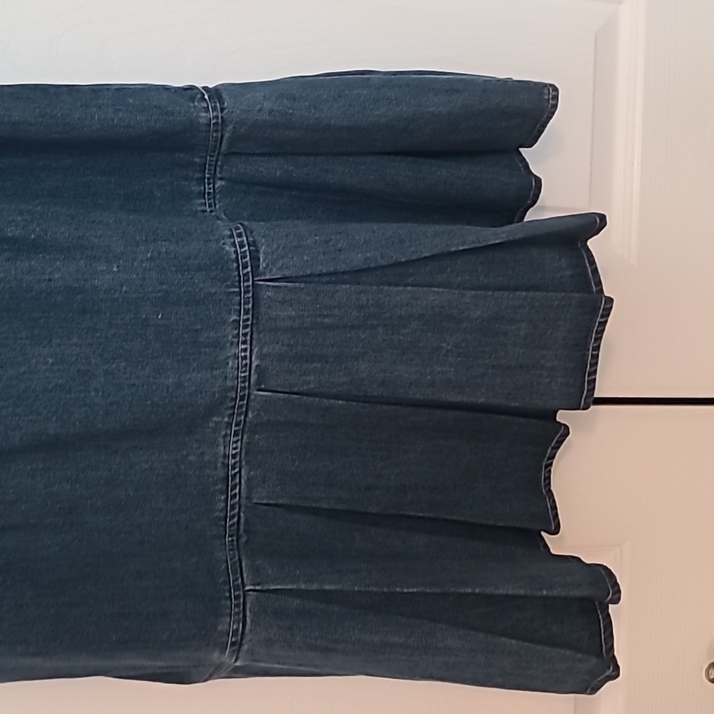 Denim Sleeveless Women's Dress Sixe xl - Picture 3 of 5